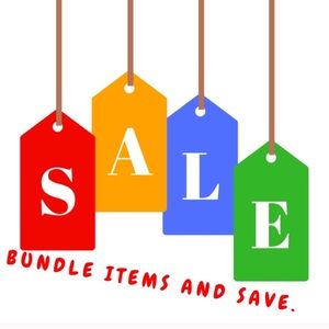 Bundle Items and I’ll offer a GREAT DISCOUNT!